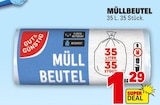 MÜLLBEUTEL Angebote von GUT & GÜNSTIG bei E center Ulm für 1,29 €