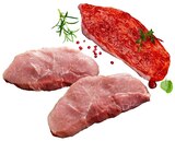 Frische Schweinehüftsteaks Angebote von Heimatschwein bei REWE Herten für 0,99 €
