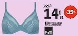 Soutien-gorge avec armatures - WELL en promo chez E.Leclerc Grenoble à 14,91 €