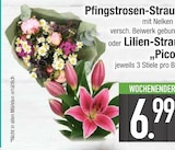 Pfingstrosen-Strauß mit Nelken  im aktuellen EDEKA Prospekt für 6,99 €