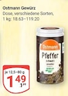 Gewürz Angebote von Ostmann bei GLOBUS Castrop-Rauxel für 1,49 €