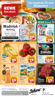 Aktueller REWE Prospekt "Dein Markt" Seite 1 von 31 Seiten für Bestwig