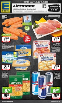 Aktueller EDEKA Prospekt "Aktuelle Angebote" Seite 1 von 15 Seiten für Coesfeld