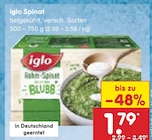Netto Marken-Discount Eisenberg - Spinat Angebot im Prospekt Spinat bei Netto Marken-Discount im Eisenberg Prospekt für 1,79 €