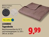 Tagesdecke von LIVARNO im aktuellen Lidl Prospekt für 9,99 €