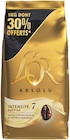 Café en grains Absolu - L'OR en promo à 12,19 € chez Supermarchés Match Café en grains Absolu - L'OR dans le catalogue Supermarchés Match