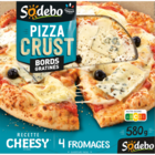 Pizza crust "Bords Gratinés" - SODEBO en promo chez Carrefour Antony à 4,79 €