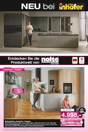 Küche im Möbel Inhofer Prospekt "KÜCHEN BLACK WEEEKS" auf Seite 8