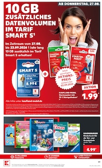 Bücher Angebot im Kaufland Prospekt, gültig von 24.08.2026 bis 26.08.2026 Bücher Angebot im aktuellen Kaufland Prospekt auf Seite 60