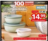 Dosen-Set Cirqula von Mepal im aktuellen Segmüller Prospekt für 14,99 €