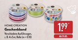 Geschenkband Angebote von HOME CREATION bei ALDI Nord Falkensee für 1,99 €