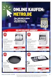 Aktueller METRO Prospekt mit Geschirrspüler, "Wochenangebote Gastro + MonatsMenü + METRO Markets", Seite 34