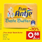 Beste Butter im Angebot bei Netto Marken-Discount in Düsseldorf Beste Butter Angebote von Frau Antje bei Netto Marken-Discount Düsseldorf für 0,88 €