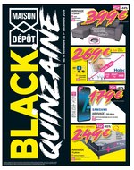 Catalogue Maison Dépôt "Black quinzaine", 8 pages, à Vaujours, 19/11/2019 - 01/12/2019 Prospectus Maison Dépôt "Black quinzaine", 8 pages, à Vaujours, 19/11/2019 - 01/12/2019