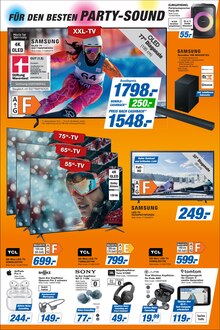 Fernseher im expert Prospekt "Top Angebote" mit 8 Seiten (Königswinter)