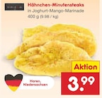 Aktuelle Grillfleisch Angebote bei Netto Marken-Discount in Bremerhaven Aktuelles Hähnchen-Minutensteaks Angebot bei Netto Marken-Discount in Bremerhaven ab 3,99 €