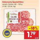 Italienische Spezialitäten im Angebot bei Netto Marken-Discount in Bergheim Italienische Spezialitäten Angebote bei Netto Marken-Discount Bergheim für 1,79 €