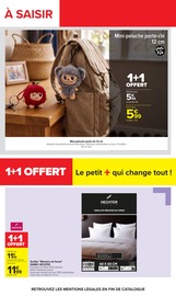 Promos Oreiller dans le catalogue "Carrefour" de Carrefour Oreiller en promo dans le catalogue Carrefour à la page 61