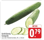EDEKA - Salatgurke Angebot im Prospekt Salatgurke bei EDEKA im Prospekt "" für 0,79 €