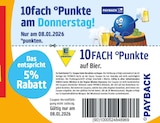 10fach °Punkte von Payback im aktuellen E center Prospekt