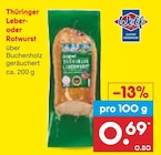 Thüringer Leberwurst im Angebot bei Netto Marken-Discount in Leipzig Thüringer Leberwurst Angebote von Wolf bei Netto Marken-Discount Leipzig für 0,69 €