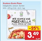 Pizza Angebote von Gustavo Gusto bei Netto Marken-Discount Lippstadt für 3,49 €