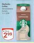 Coffee Angebote von Starbucks bei GLOBUS Salzgitter für 2,99 €