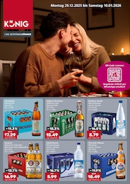 Getränke König Prospekt: "DIE GETRÄNKEKÖNNER", 4 Seiten, 29.12.2025 - 10.01.2026
