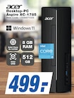 Desktop-PC Aspire XC-1785 im Angebot bei expert in Regensburg Desktop-PC Aspire XC-1785 Angebote von acer bei expert Regensburg für 499,00 €