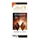 Tablette Fusion "Nouveau" - LINDT EXCELLENCE - Carrefour à Roanne Tablette Fusion "Nouveau" - LINDT EXCELLENCE en promo chez Carrefour Roanne à 2,30 €