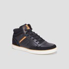 Baskets montantes à lacets noir homme dans le catalogue La Halle
