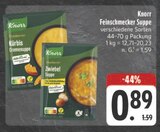 Kürbis Cremesuppe Angebote von Knorr bei E center Erlangen für 0,89 €