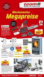 toom Baumarkt Prospekt für Rossau: "Respekt, wer's selber macht.", 18 Seiten, 06.09.2025 - 12.09.2025
