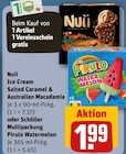 REWE Ebern - Nuii Ice Cream Salted Caramel & Australian Macadamia oder Schöller Multipackung Pirulo Watermelon Angebot im Prospekt Nuii Ice Cream Salted Caramel & Australian Macadamia oder Schöller Multipackung Pirulo Watermelon bei REWE im Ebern Prospekt für 1,99 €