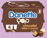 Danette Pop chocolat billes 3 chocos - Danette en promo chez Intermarché Danette Pop chocolat billes 3 chocos - Danette dans le catalogue Intermarché