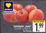 Tafeläpfel „Gala“ Angebote von EDEKA Herzstücke bei EDEKA Straubing für 1,99 €