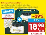 Premium Biere Angebot in Hergenfeld Premium Biere im aktuellen Prospekt bei Netto Marken-Discount in Hergenfeld