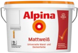 Wand- und Deckenfarbe Mattweiß im Kaufland Prospekt Wand- und Deckenfarbe Mattweiß von Alpina im aktuellen Kaufland Prospekt für 17,99 €