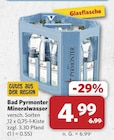 Mineralwasser von Bad Pyrmonter im aktuellen combi Prospekt
