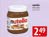 nutella im Angebot bei famila Nordost in Stralsund nutella Angebote bei famila Nordost Stralsund für 2,49 €