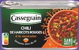 Chili de haricots rouges à la mexicaine - CASSEGRAIN à 1,58 € dans le catalogue Intermarché Super