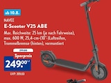 E-Scooter V25 ABE von Navee für 249,00 € bei ALDI Nord im Angebot E-Scooter V25 ABE von Navee im aktuellen ALDI Nord Prospekt