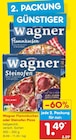 Flammkuchen oder Steinofen Pizza bei Netto Marken-Discount im Berg Prospekt für 1,49 €