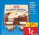 Doppel-Decker im Netto Marken-Discount Prospekt Doppel-Decker von Müller im aktuellen Netto Marken-Discount Prospekt für 1,00 €