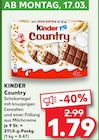 Country von Kinder im aktuellen Kaufland Prospekt für 1,79 €