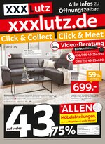 XXXLutz Möbelhäuser Prospekt für Sundern mit 40 Seiten XXXLutz Möbelhäuser Prospekt für Sundern: "43,75% auf vieles", 40 Seiten, 05.04.2021 - 11.04.2021