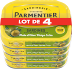 Sardines à l'huile - PARMENTIER en promo chez Carrefour Market Valence à 6,50 €