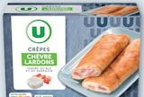 Crêpes Surgelées Chèvre Lardons ou Paysanne - U - Super U à Antibes Crêpes Surgelées Chèvre Lardons ou Paysanne - U en promo chez Super U Antibes à 3,66 €