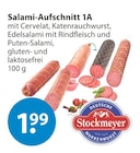Salami-Aufschnitt 1A bei V-Markt im Weißenhorn Prospekt für 1,99 €