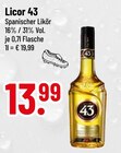 Licor 43 von  im aktuellen Trinkgut Prospekt für 13,99 €